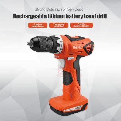 Rechargeable Lithium Battery Hand Drill