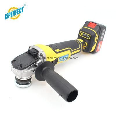 1000W Battery Brushless Angle Grinder Cordless Anti-Slip Design