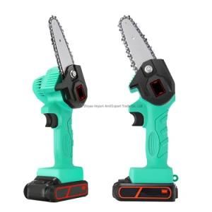 Mini Electric Chainsaw 24 Volt Battery Mini Chainsaw 4-Inch Cordless Electric Portable Chainsaw