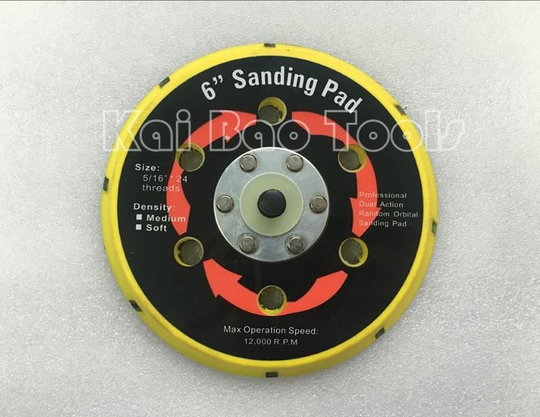 6inch Sanding Backup Pad with 15 Holes