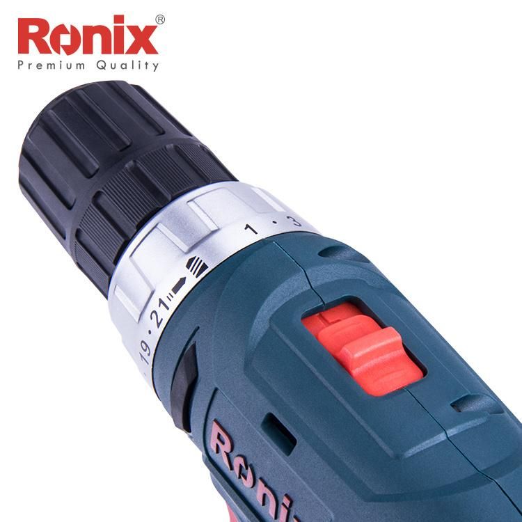 Ronix 8012 12V 21n. M Brushless Drilling Machine Li-ion Battery 1kg Electric Cordless Drill Driver