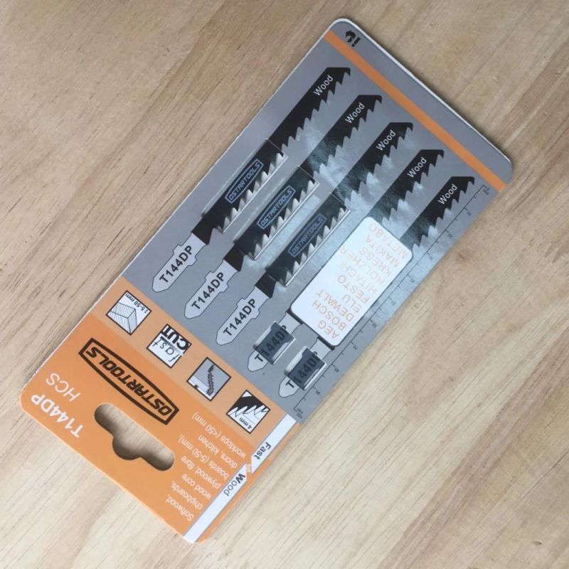 T144dp H C S Jigsaw Blade with Precision Tooth for Cutting Fiberboards