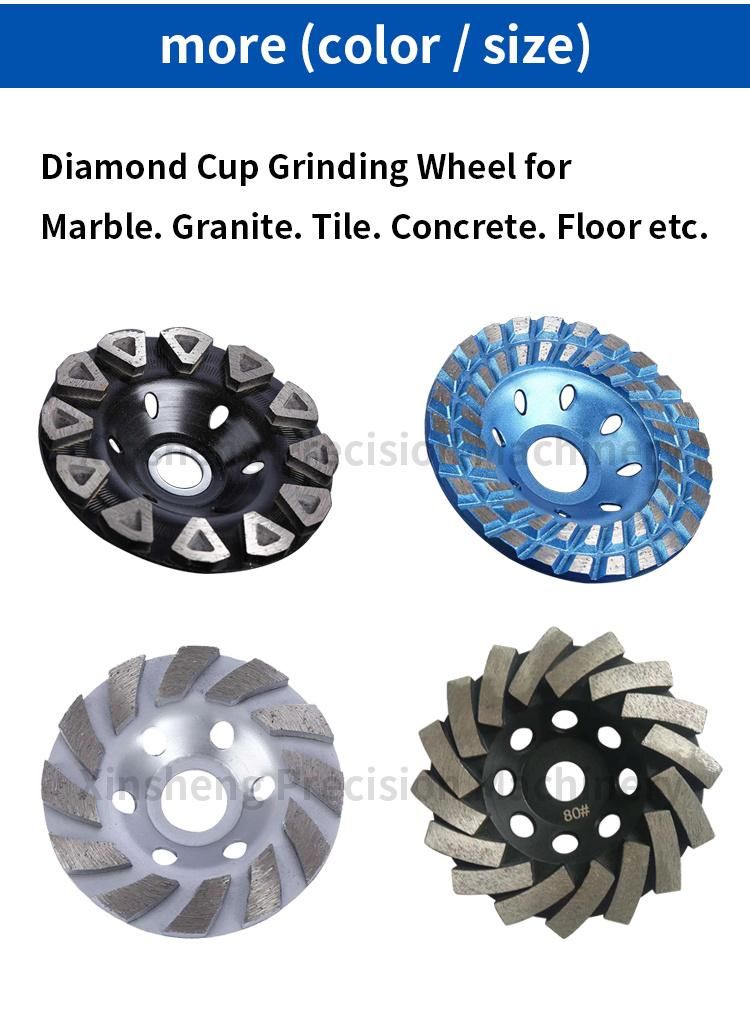Diamond Grinding Tools Grinding Cup Wheel for Polishing Floor Concrete Stone Granite