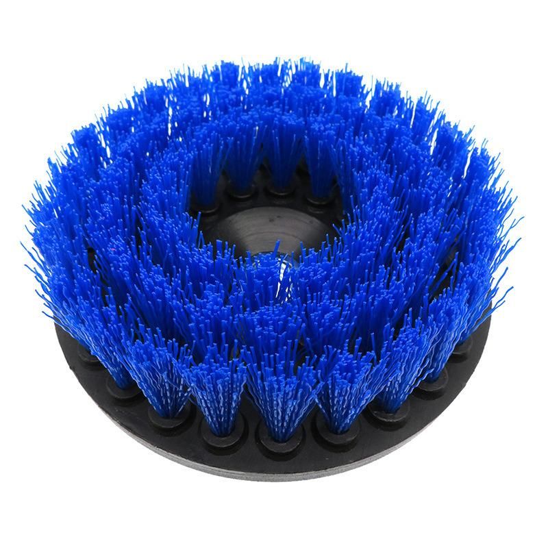 5 Inch M14 Blue Hollow Electric Drill Brush Disc Brush Cleaning Brush