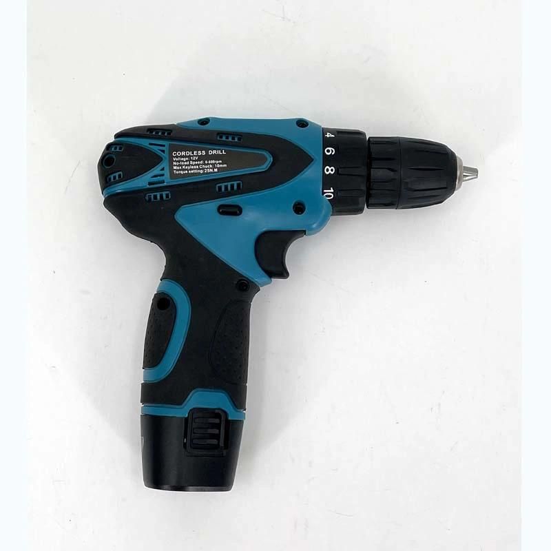 Cg-2013 Double Speed 12V 16.8V 21V Li-on Lithium Battery Professional Manufacturer Hand Rechargeable Double Speed Cordless Drill