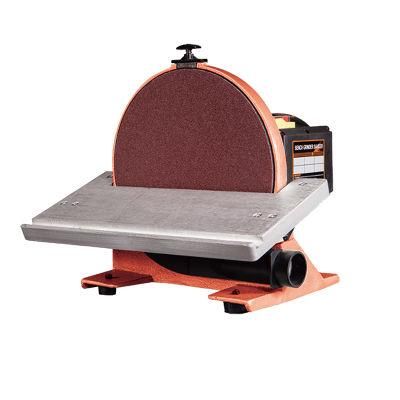 Hot Sale Cast Iron Base 220V 900W 305mm Disc Sander with Safety Switch
