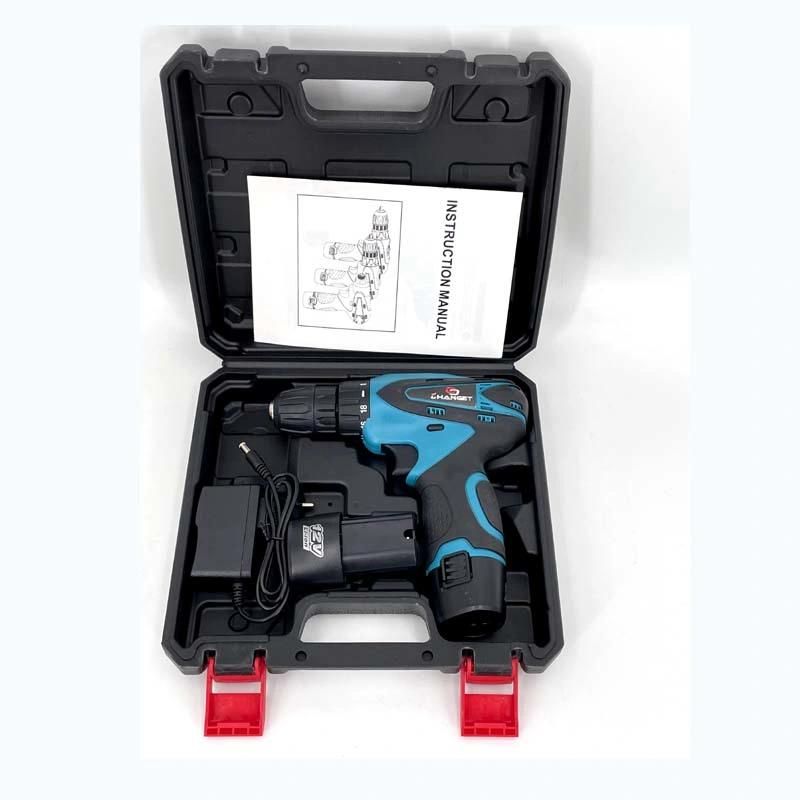 Cg-2013 Double Speed 12V 16.8V 21V Li-on Lithium Battery Professional Manufacturer Hand Rechargeable Double Speed Cordless Drill