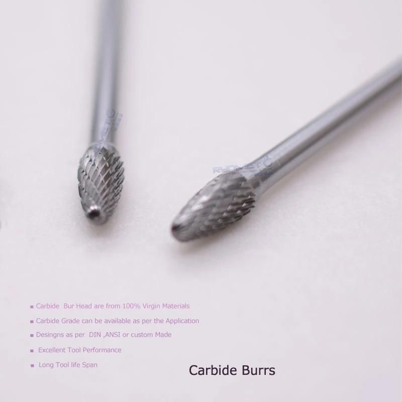 Tungsten Cemented Carbide Rotary Burrs (Carbide Rotary Files)