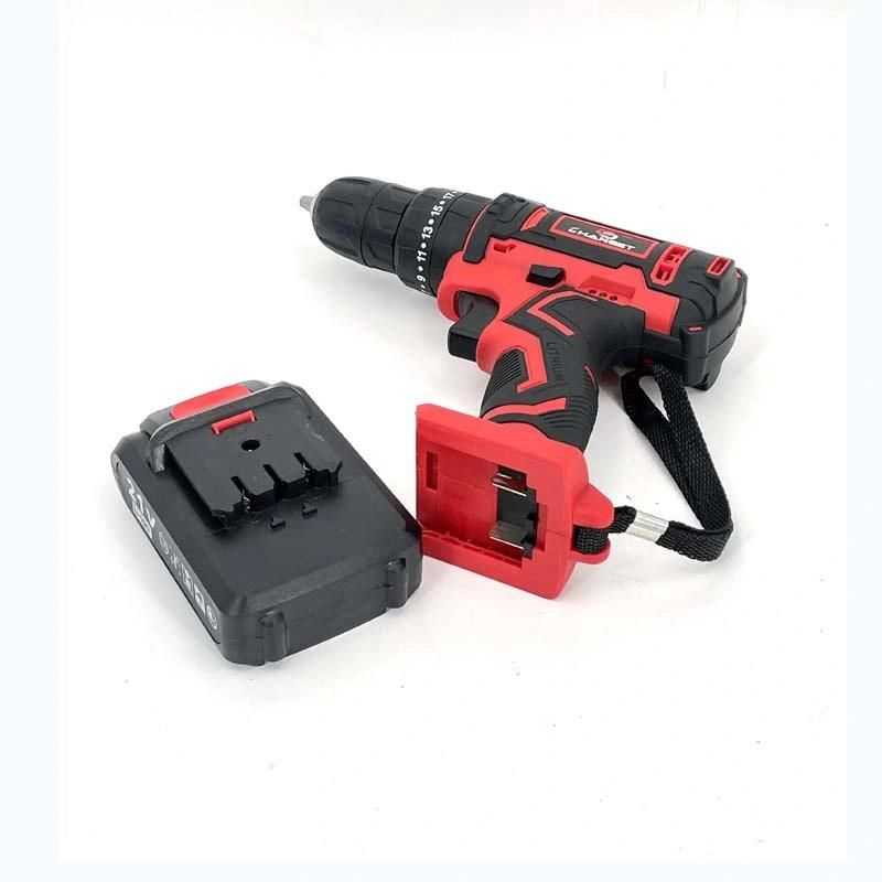 Cg-3006red Double Speed 12V 16.8V 21V Li-on Lithium Battery Professional Manufacturer Hand Rechargeable Forward and Reverse Impact Cordless Drill