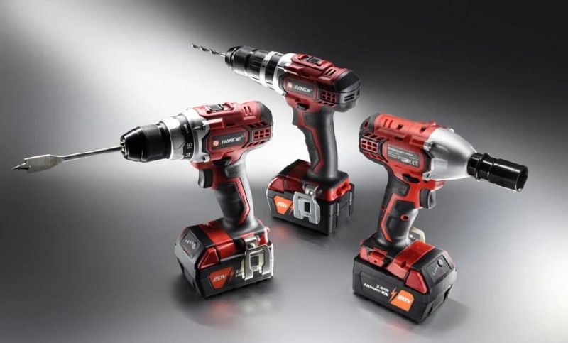 Battery Operated Tools Factory Liangye 20V 2.0ah Cordless Drill Driver LCD888-1s Rechargeable Power Tool