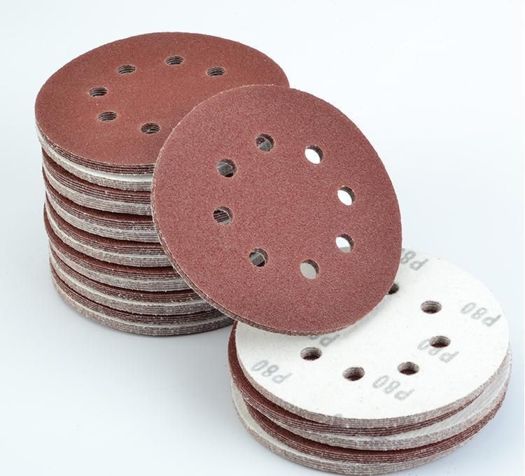 4.5" 5" 6"7"9"Velcro Disc Polishing Surface of Automobile Sanding Disc