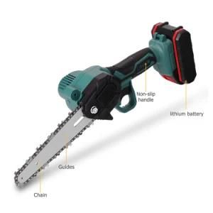 High Quality Hand-Held Cordless Rechargeable Brushless Electric Chain Saw