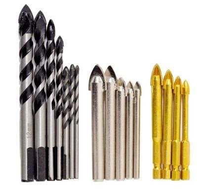 16PCS Masonry Drill Bit Alloy Tile Drill Bits Set