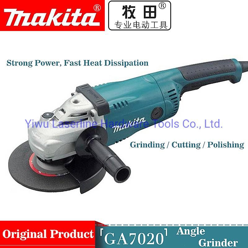 Original Makita Angel Grinder Ga7020 Strong Power 2200W 180mm Grinder