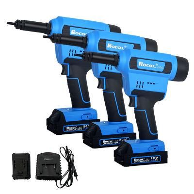 Fast Speed Large Capacity Battery Pack Handheld Battery Rivet Nut Tool