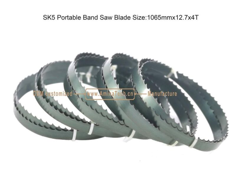 SK5 Portable Band Saw Blade Size:1065mmx12.7x4T,Cutting Wood