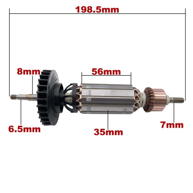 AC220V-240V Armature Rotor Anchor Replacement for Dewalt Angle Grinder