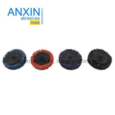 2&quot; 50mm R Type Quick Change Clean&Strip Disc Fast Paint Remove Polishing Tool Sic Ceramic Abrasive Grain