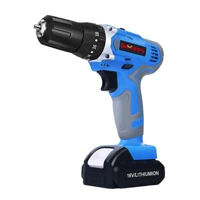 Behappy 12V/18V/21V Electric Screwdriver Battery Power Tool Cordless Power Drill Electric Hand Drill Metal Dril