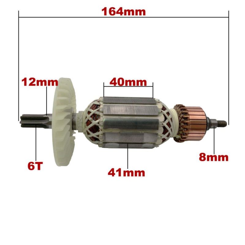 AC220V-240V Armature Rotor Anchor Replacement for Hitachi Rotary Hammer