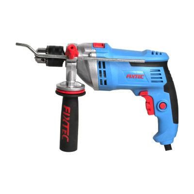 Fixtec Industrial Power Tools 230V Electric Impact Drill 13mm Impact Driver Drill