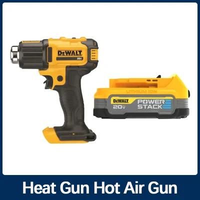 Dewalt 1100-BTU Heat Gun Temperature Adjustable Hot Air Gun &amp; 20V Max Powerstack Compact Battery