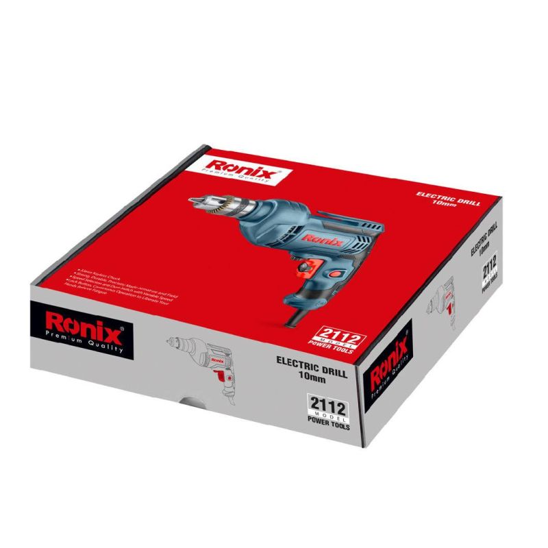 Ronix High Quality Power Tools 10mm-450W Electric Drill Machine Model 2112