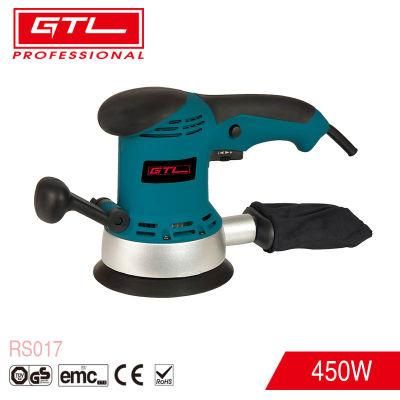 Woodworking Orbital Sander 450W 150mm Variable Speed Rotary Sander with Dust Bag