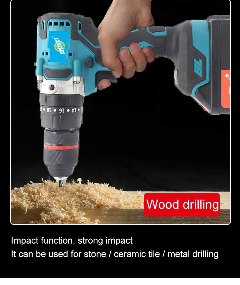 Power Screw Driver Drill Cordless Battery