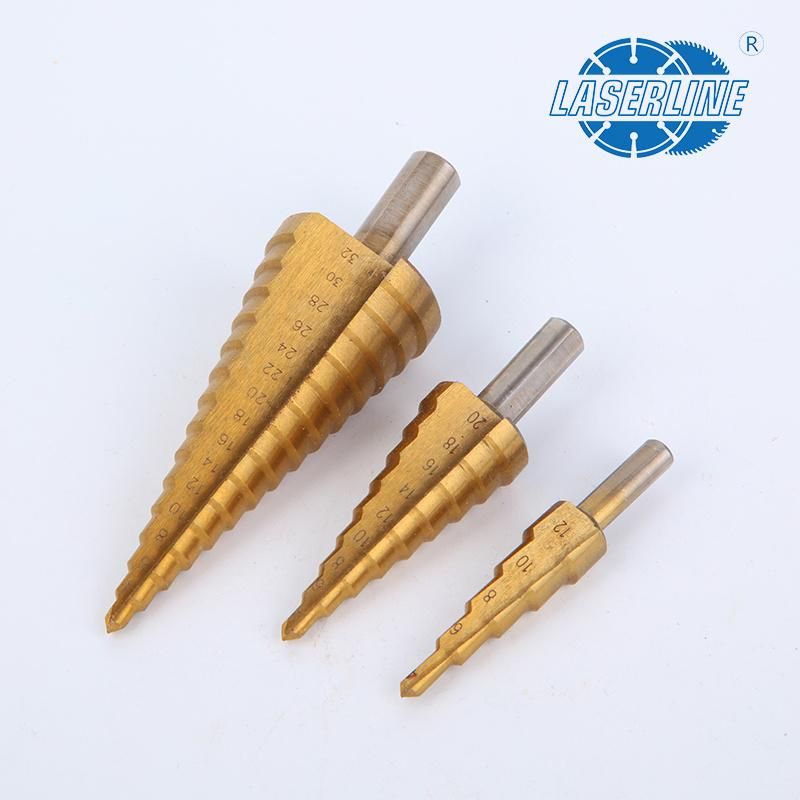 Direct Sale Power Tools Hammer 3PCS Step Drill Bits Set