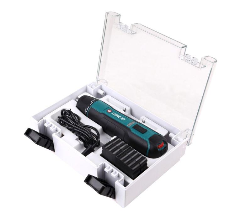 Liangye Cordless Power Tools 3.6V Mini Battery Screwdriver Kit with Case