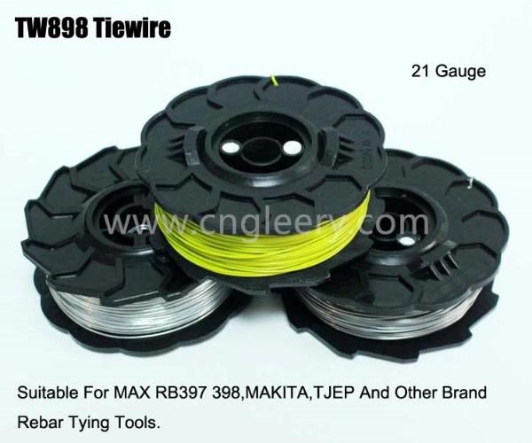 Tw1061t Black Annealed Rebar Tie Wire for Max Rb441t Rb611t Twin Wire Tier Construction Tools