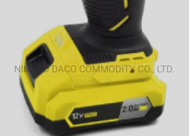 Hot Sale 12V 1300mAh Lithium Battery Cordless Drill Electric Tool Power Tool