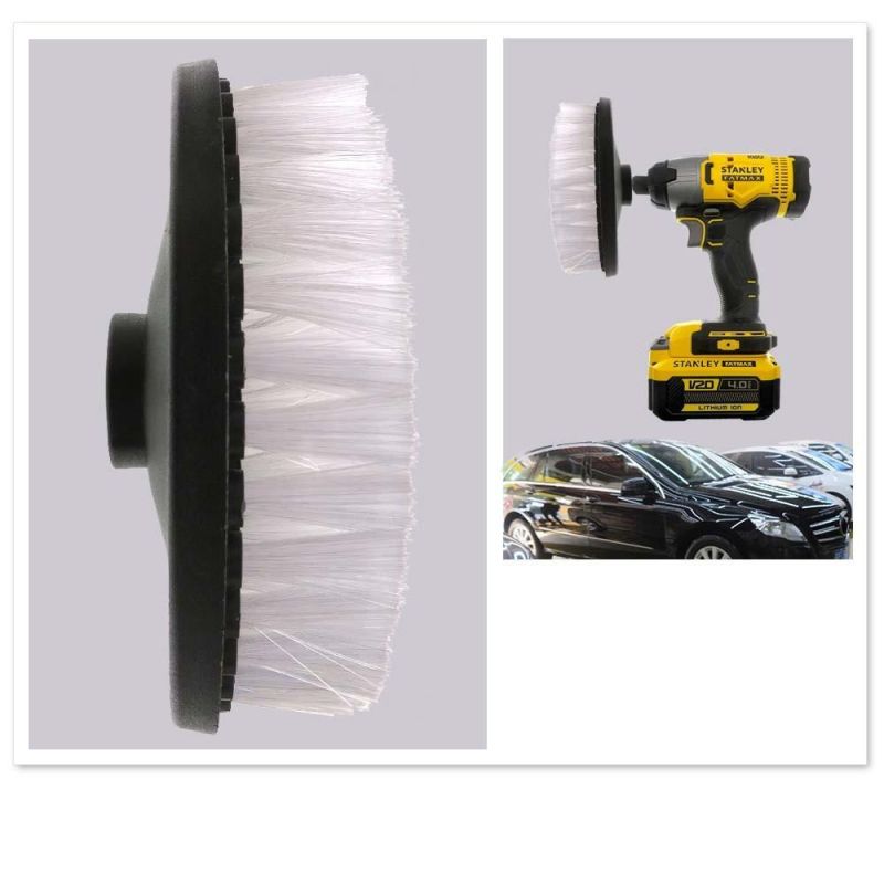 Electric Cleaning Brush 6 Inch Hollow Rodless M14-2 Transparent Electric Cleaning Brush Head