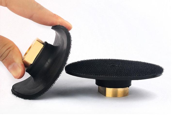 3inch Flexible Snail-Locked Diamond Polishing Pad Backer for Angle Grinder