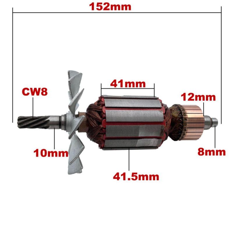 AC220V-240V Armature Rotor Anchor Replacement for Hitachi Electric Drill