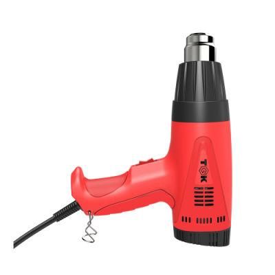 Tgk 1600W Electronic Blower Temperature Adjustable Digital Display Handhold Hot Air Heat Gun Hg8716e