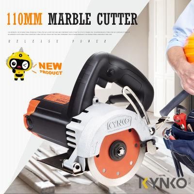 Kynko 110mm Power Tools Electric Marble Cutter for Stones Cutting (KD75)