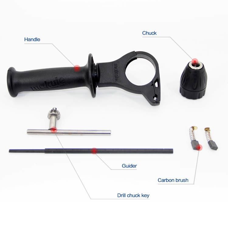 Makute Electric Impact Drill with 13mm Chuck Driling Machine
