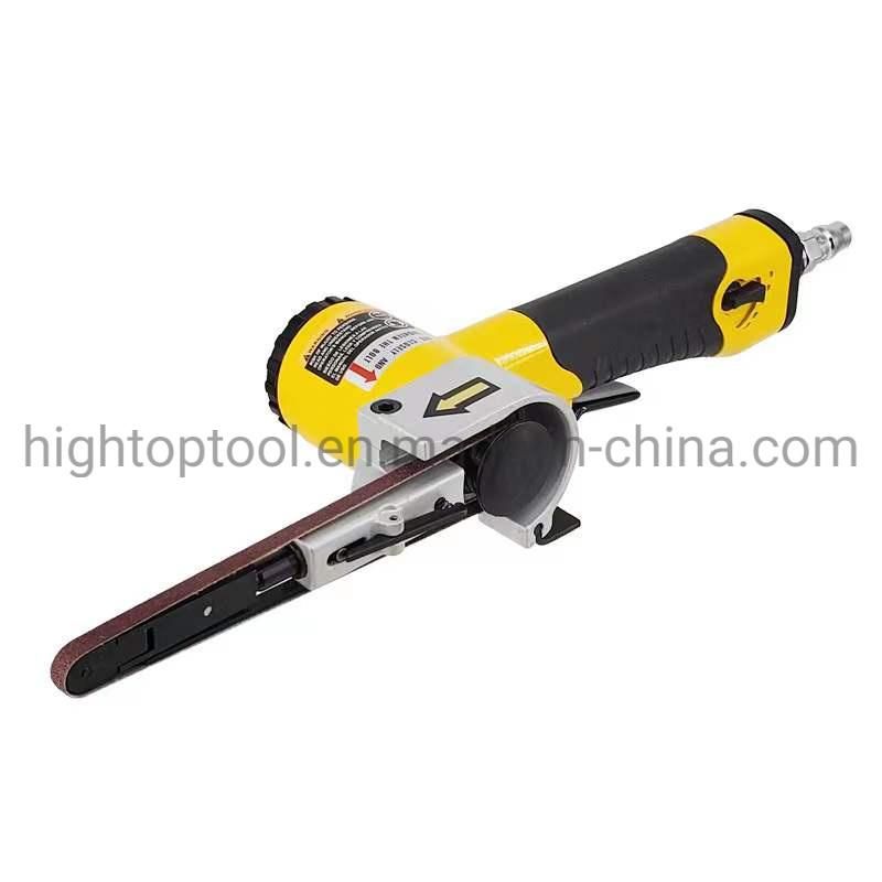 Metal Stainless Steel Pipe Tube Surface Finishing Pneumatic Air Belt Sander Polisher Grinder Sanding Polishing Machine