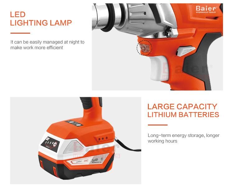 Brushless Charging Impact Spanner Strong Power