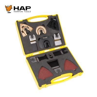 Yellow Plastic Box Packing 20PCS Multi Tool Blade Set