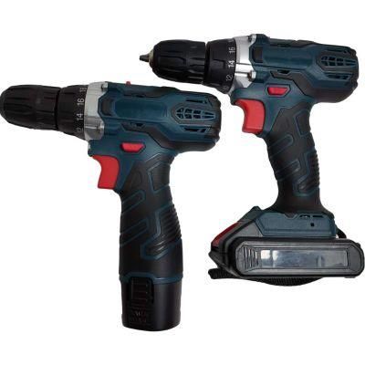 Customized Portable 18V Lithium Battery Cordless Drill Tool Set
