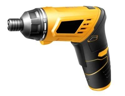 3.6V Li-ion Cordless Screwdriver Vonhaus Model Torque Setting Max 5nm Foldable LED Ce/EMC/GS Europe Standard