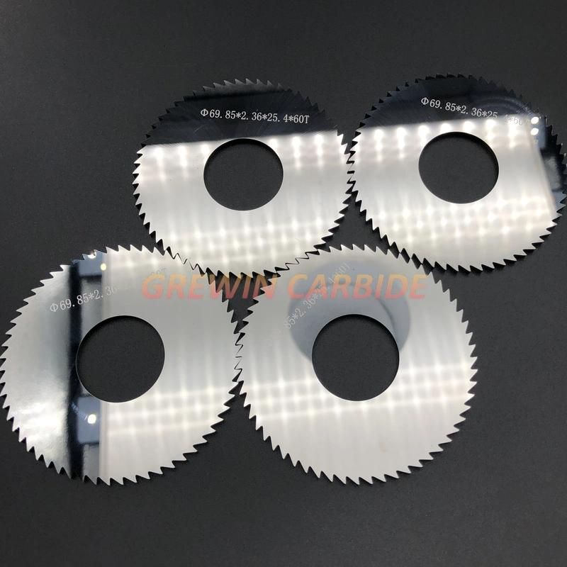 Gw Carbide Cutting Tool-Tungsten Carbide Slitting Saw Blade