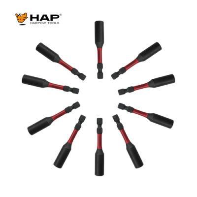 Harpow One Piece Multi-Purpose Screwdriver Bit Holder with Color Ring