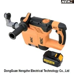 Rotary Hammer Rechargeable Electric Power Tool with Dust Extractor (NZ80-01)