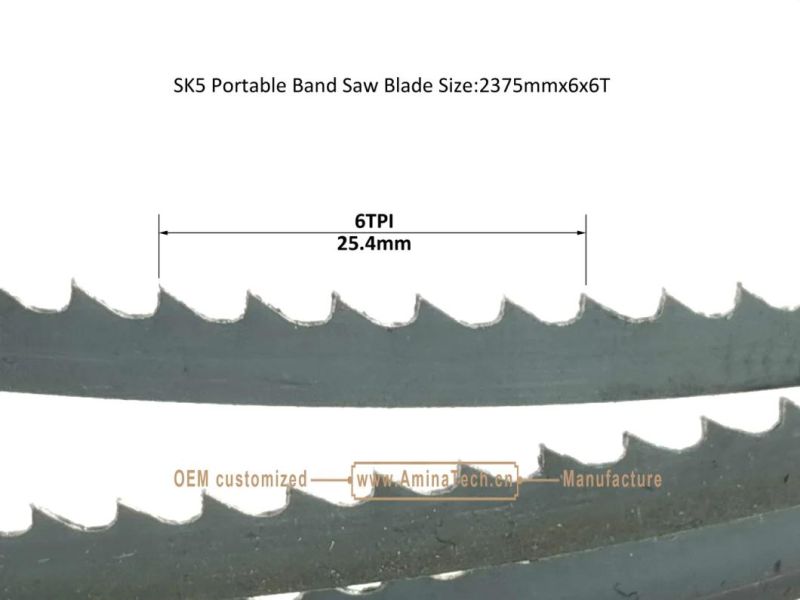 SK5 Portable Band Saw Blade  2375mmx6x6T,Power Tools