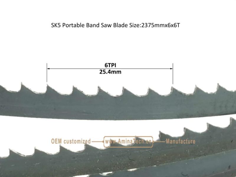 SK5 Portable Band Saw Blade 2375mmx6x6T,Power Tools