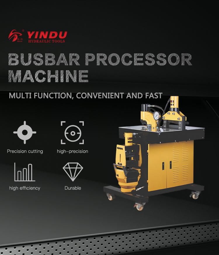 Copper Plate 4 in 1 Busbar Processor Machine (VHB-401)